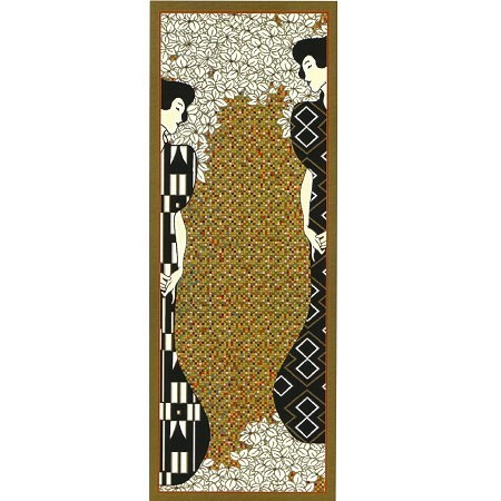 Wandkleed Klimt