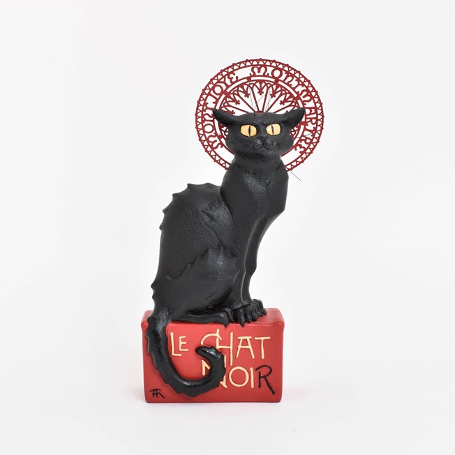 Sculptuur Le Chat Noir