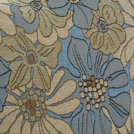 Detail Woonkussen Endless Crème/Blauw