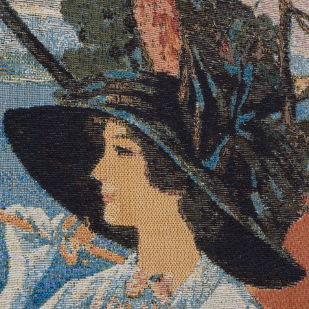 Detail Wandkleed/Gobelin Cote d'Azur