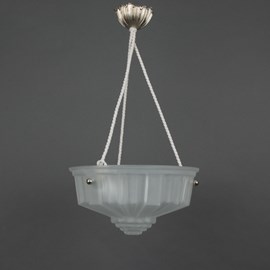 Franse Art Deco Hanglamp Geometrique