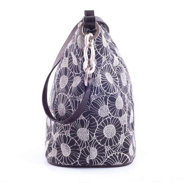 Handtas Bucket Bag Flowery