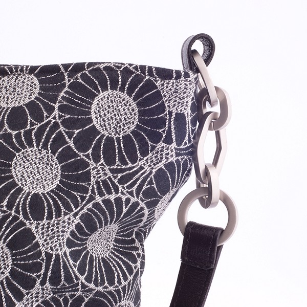 Detail Handtas Bucket Bag Flowery