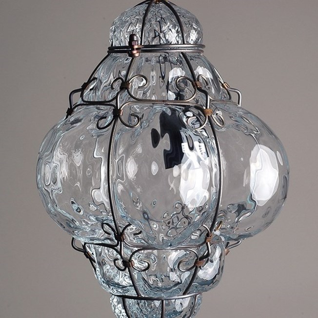 Detail Venetiaanse Hanglamp Kleine Bellezza Helder