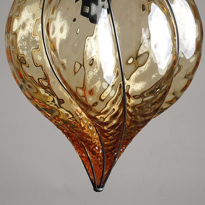Detail Venetiaanse Hanglamp Middel Torsi