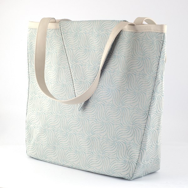 Handtas Design Nathalie - Blue Blossom