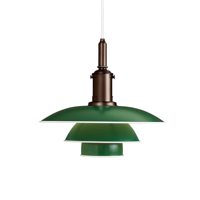 Louis Poulsen PH 3½-3 Hanglamp in groen