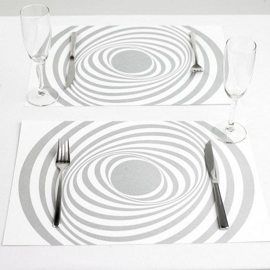 Placemat Blok Op Art