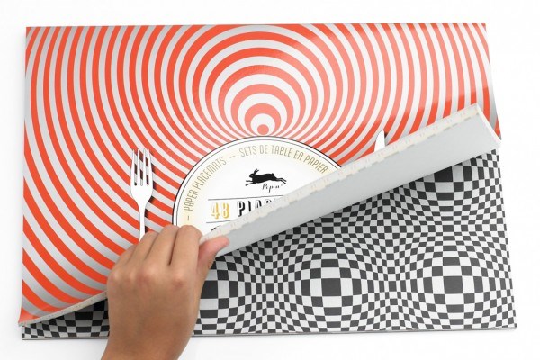 Placemat Blok Op Art