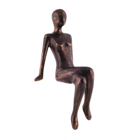 Sculptuur Relaxing Lady