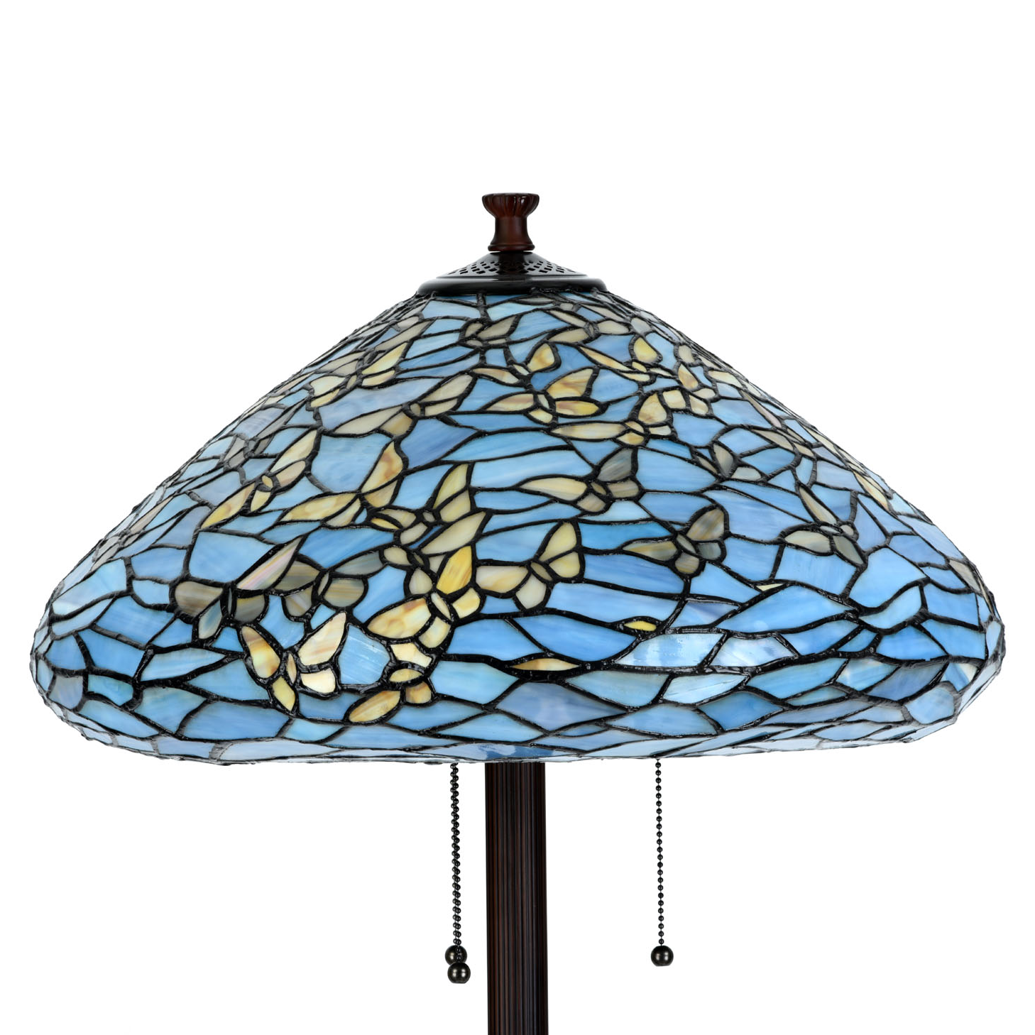 Detail Tiffany Vloerlamp Fly Away