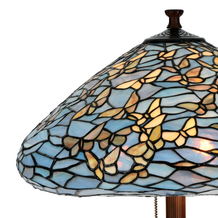 Tiffany Vloerlamp Fly Away Detail