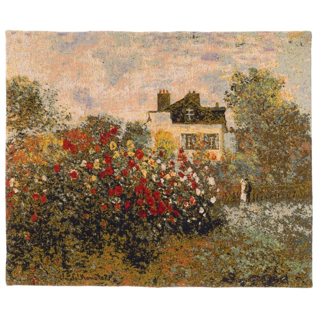 Wandkleed De tuin van Monet