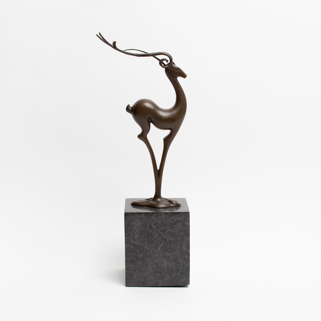 Bronzen sculptuur Antelope