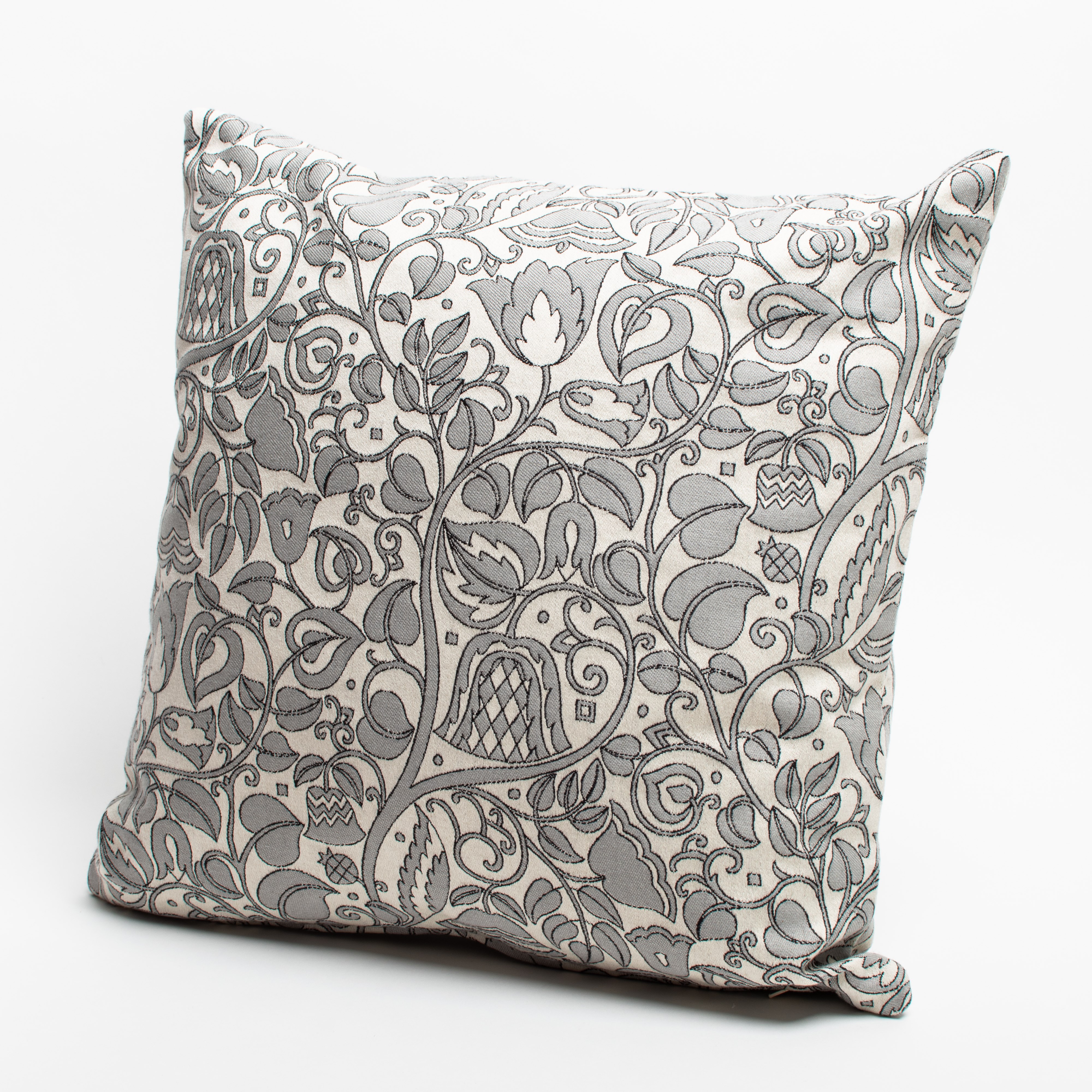 Kussen Bloom Grey