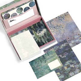 Luxe Briefpapier Set Monet