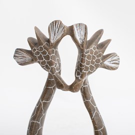 Sculptuur Giraffenpaartje