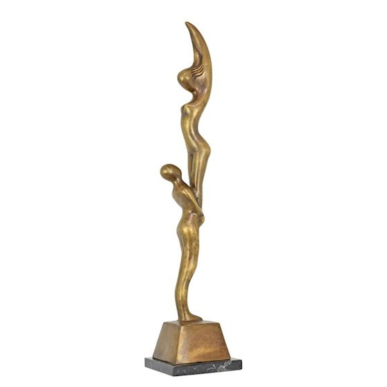 Sculptuur Paar Hoog