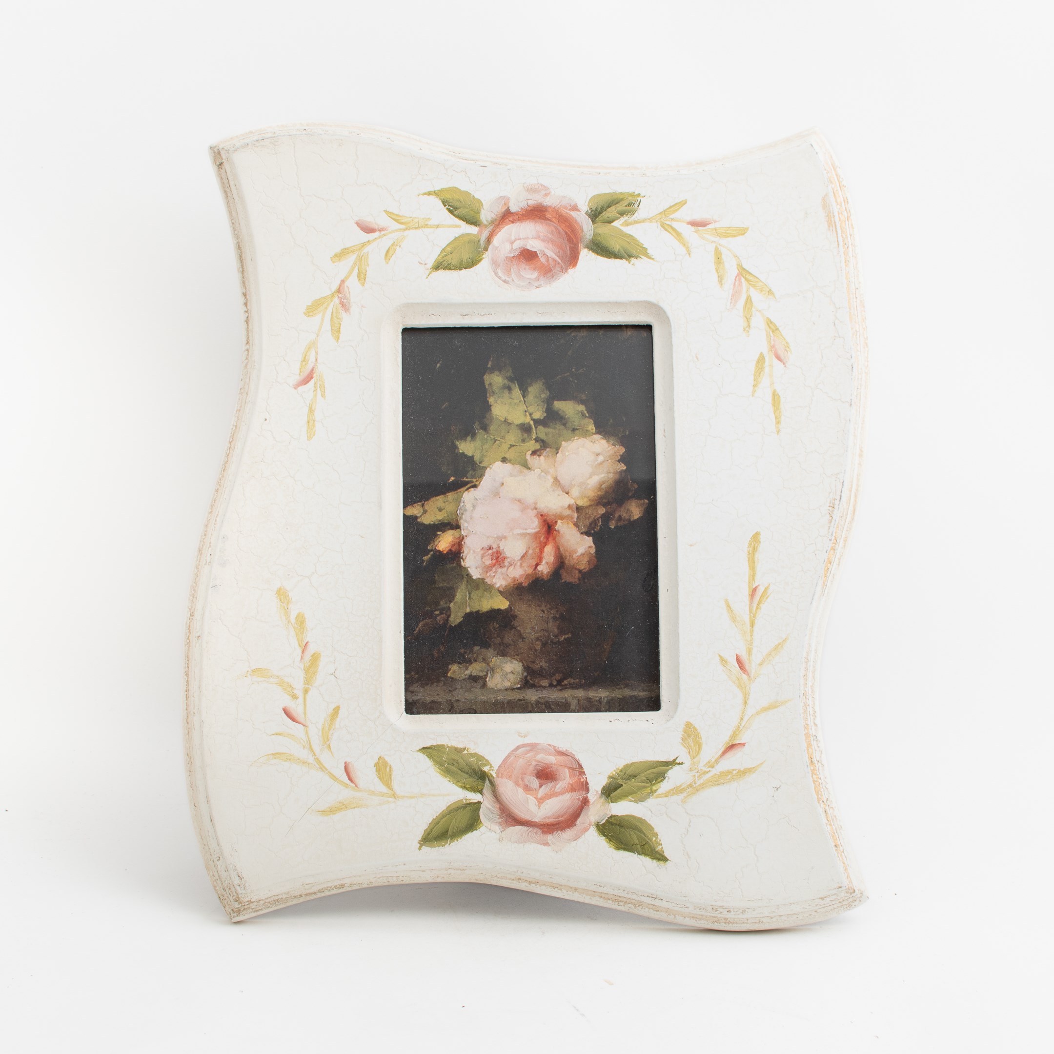 Houten Fotolijst Rozen Welvend