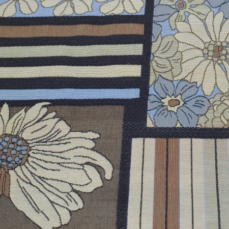 Detail Kussen Endless Design in Blauw