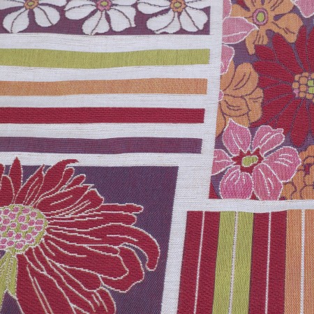 Detail Kussen Endless Design in Rood