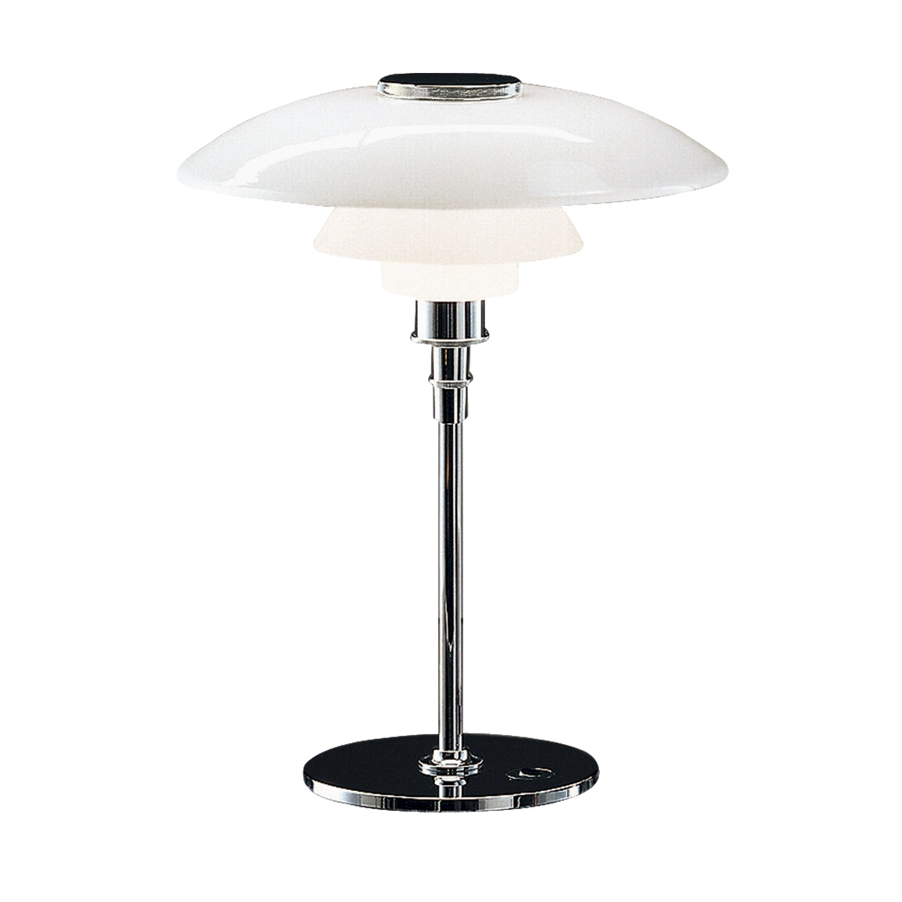 Louis Poulsen PH 4½-3½ Tafellamp in glas