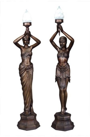Art Deco Sculptuur Yanara