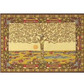 Wandkleed/Gobelin Klimt De Levensboom