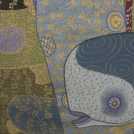 Detail Wandkleed/Gobelin Vriendinnen