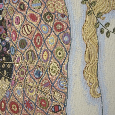 Detail Wandkleed/Gobelin Vriendinnen