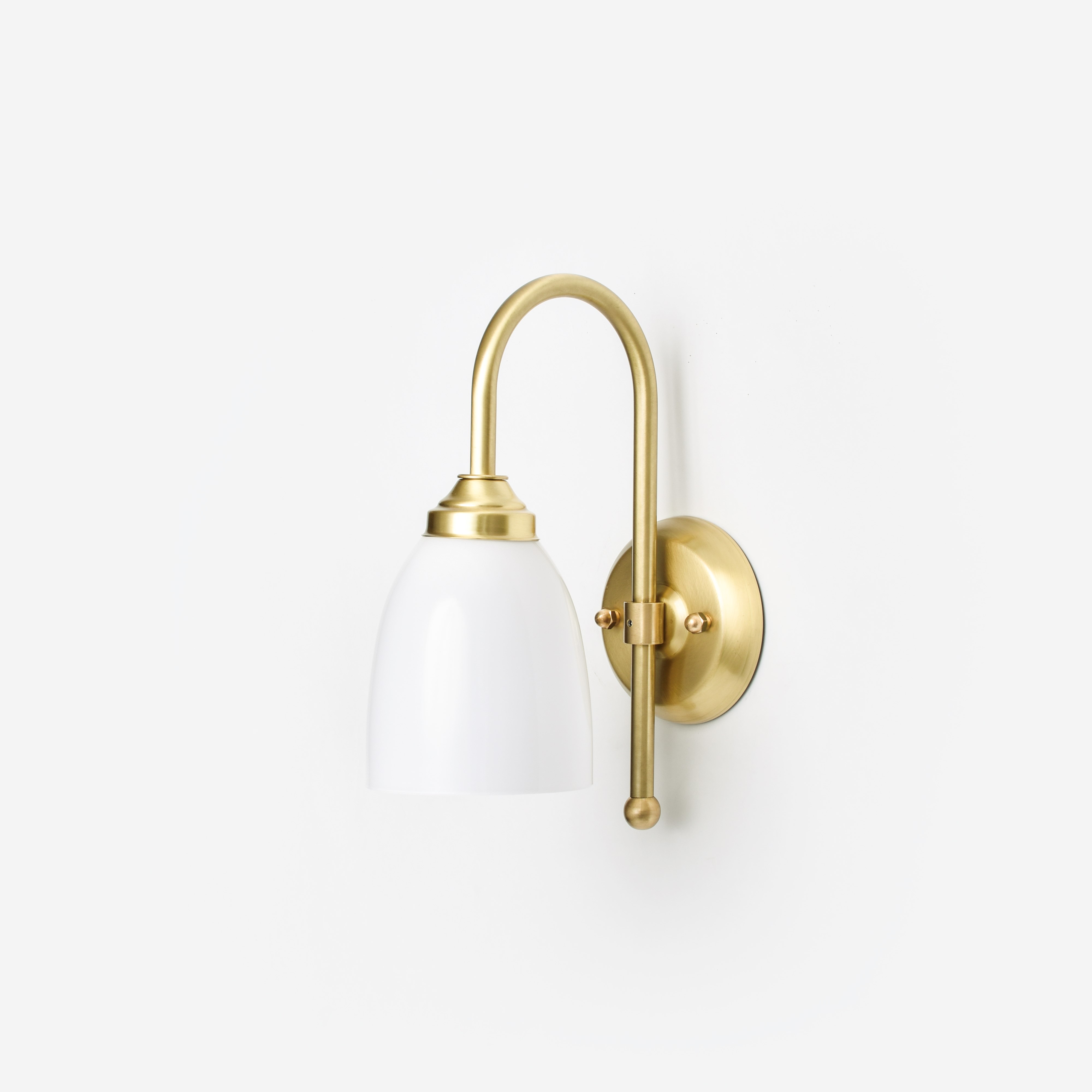 Wandlamp Make-up Small Meander Messing