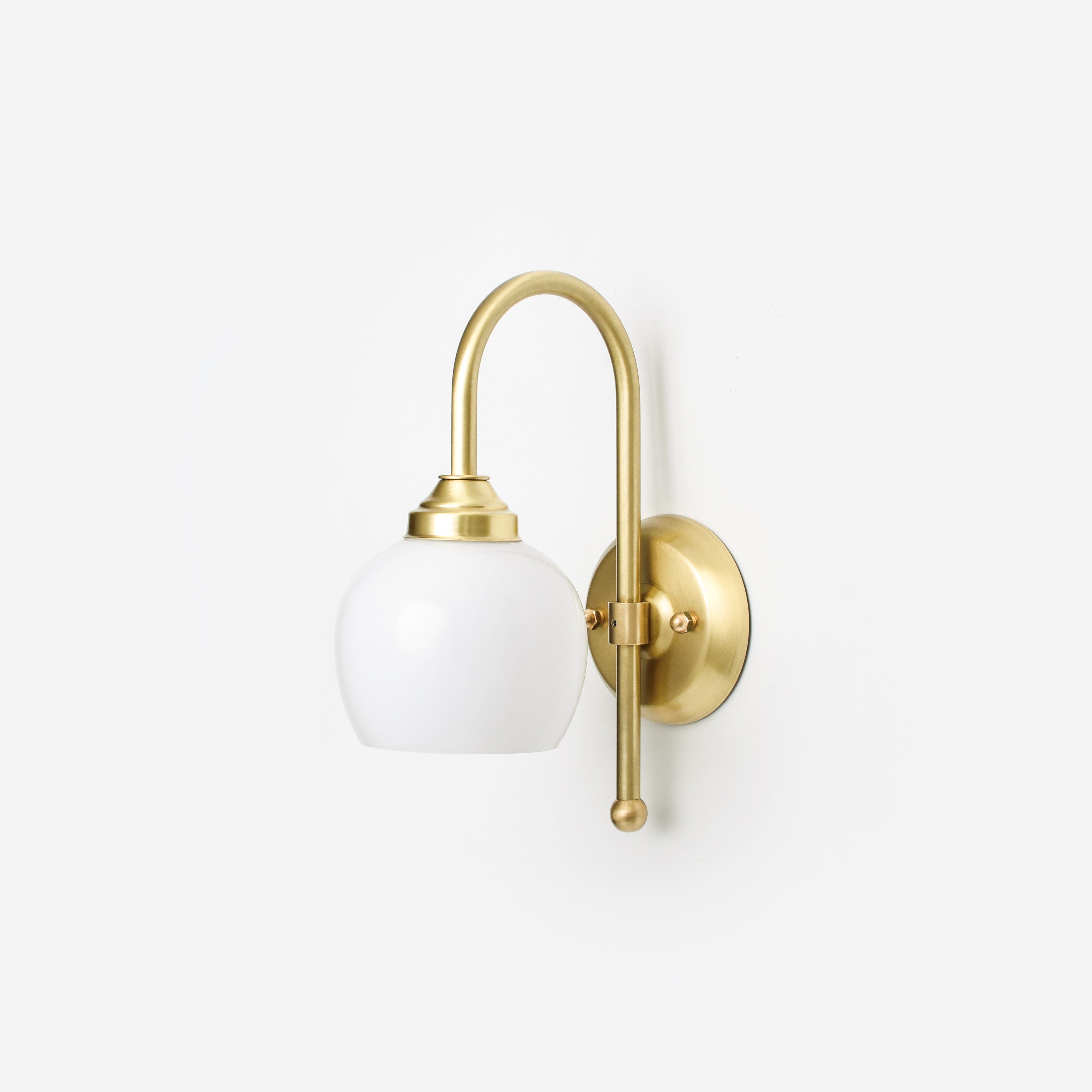 Wandlamp Raindrop Meander Messing