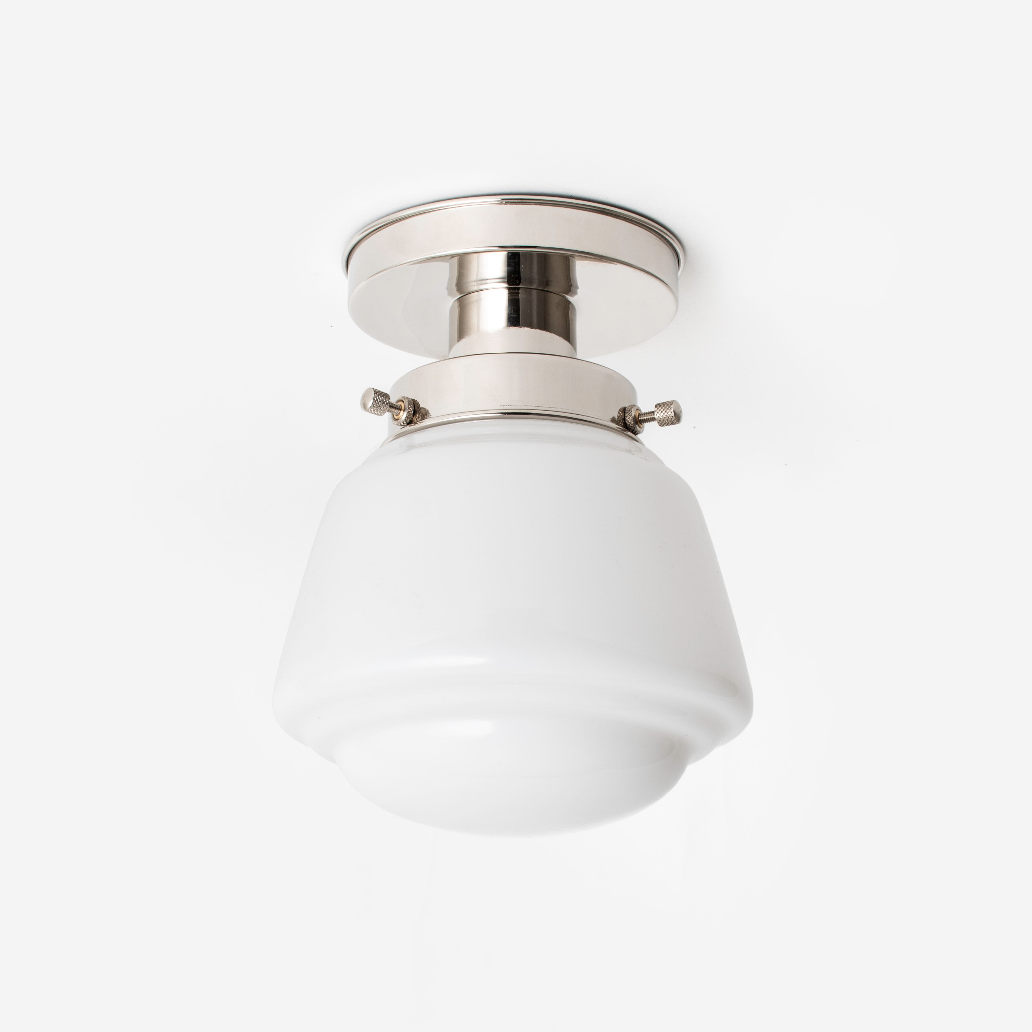 Plafonnière High Button 20's Nikkel