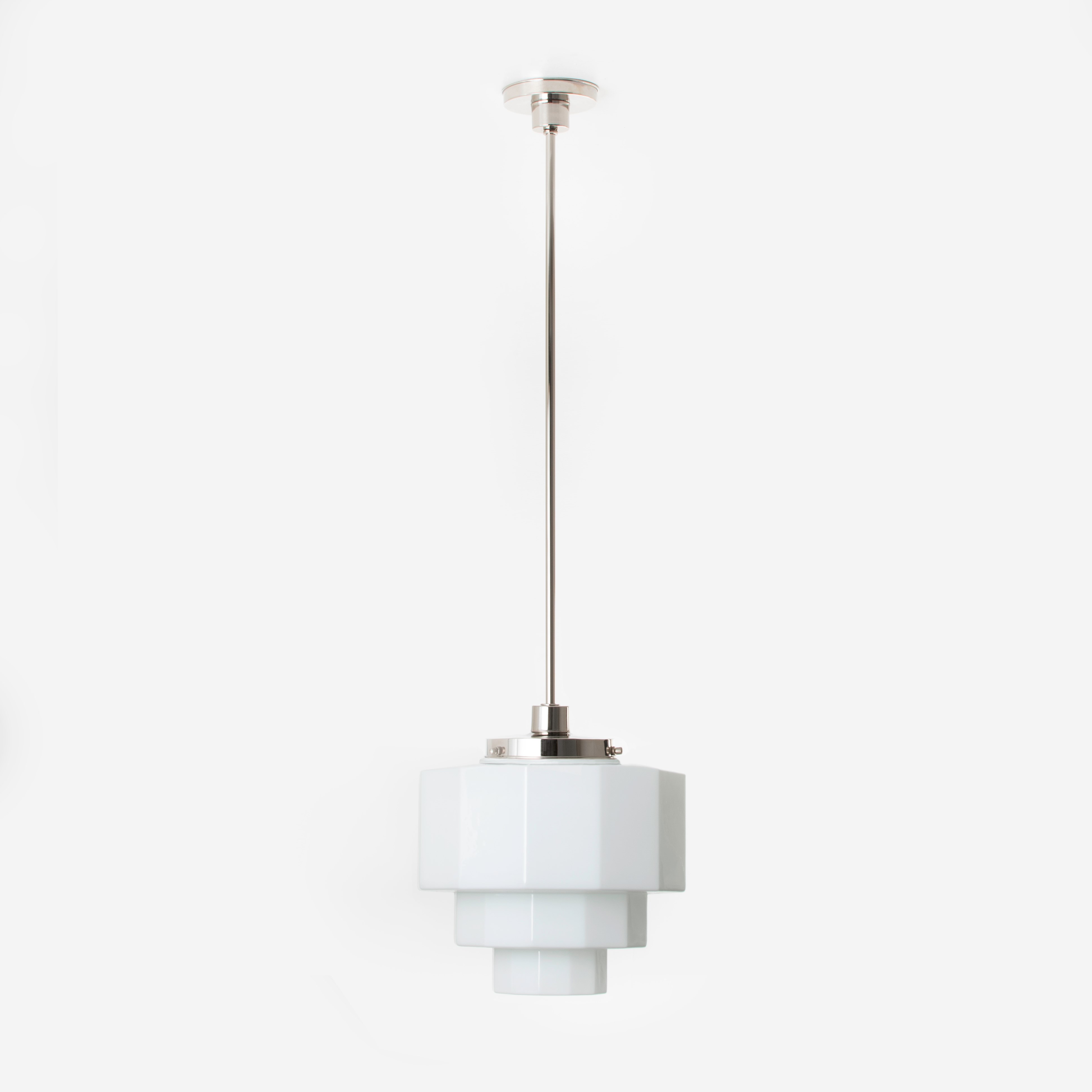 Hanglamp Dodecagon 20's Nikkel