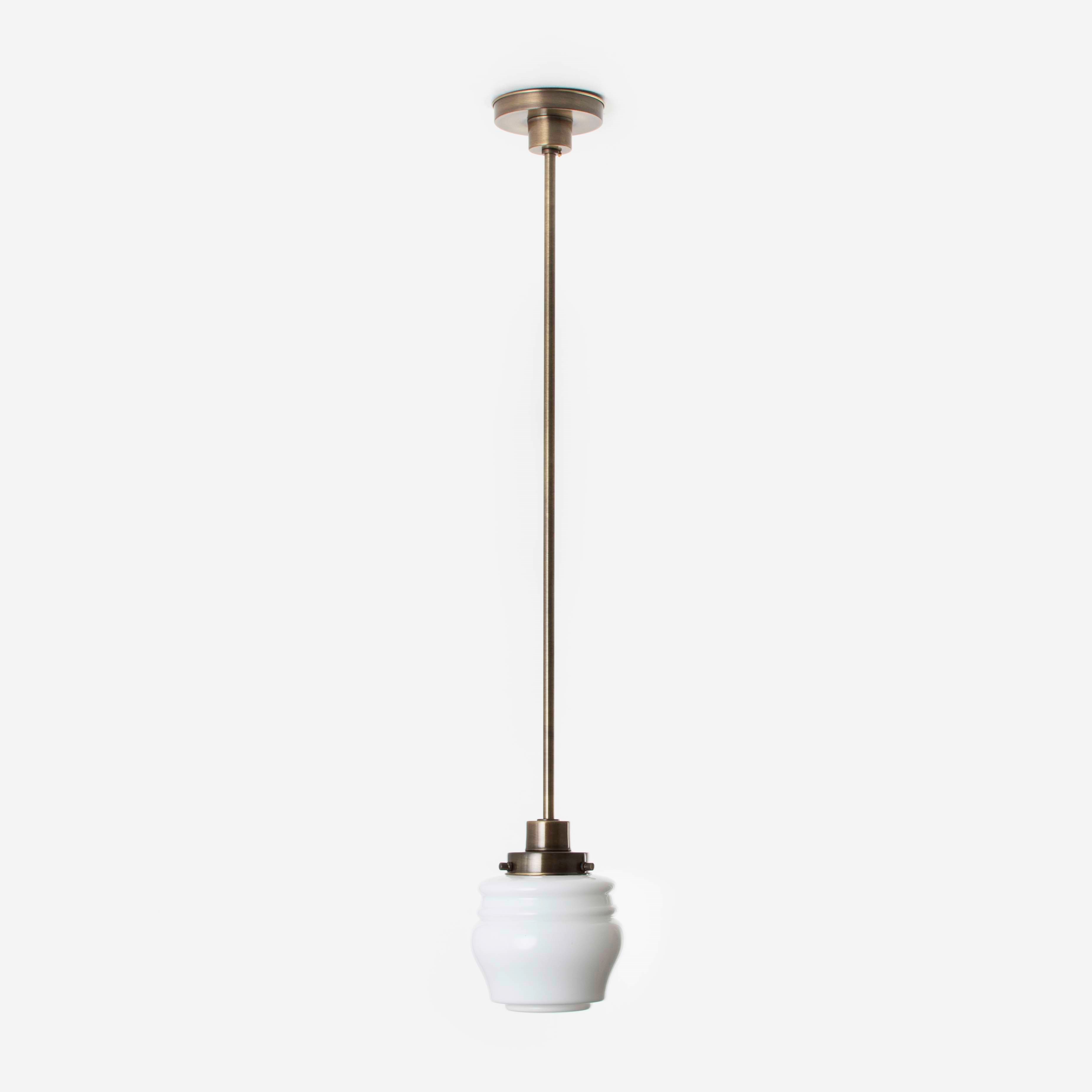 Hanglamp Bloemknop 20's Brons