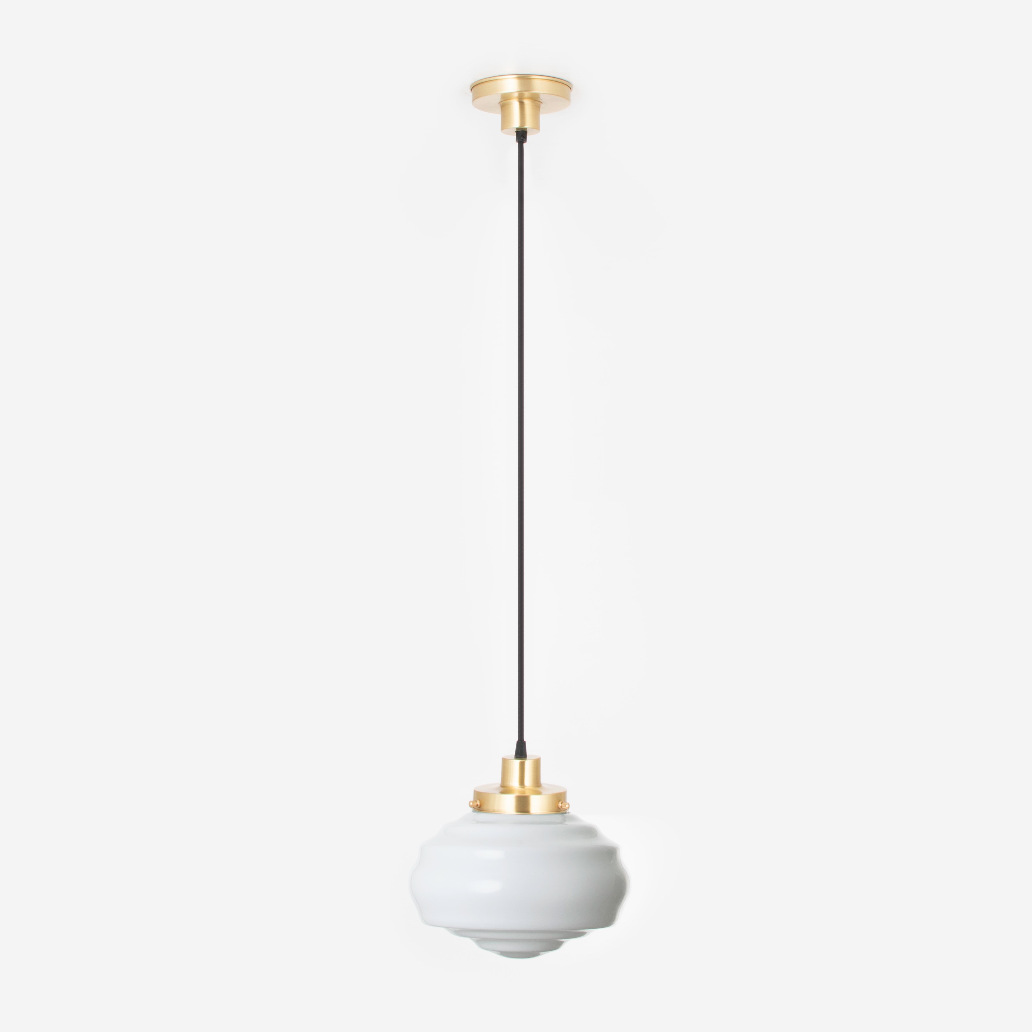 Hanglamp aan snoer Alphonse 20's Messing