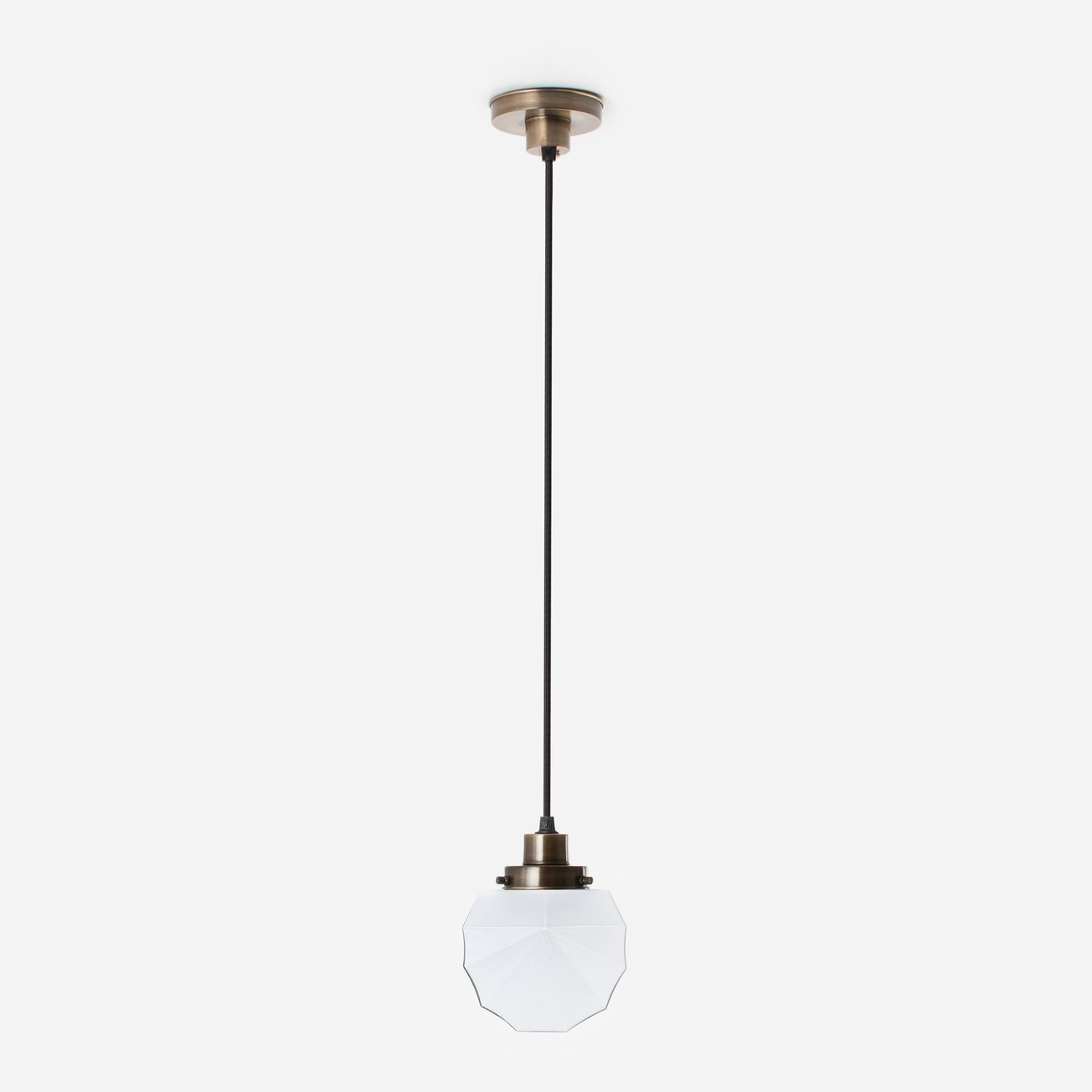 Hanglamp aan snoer Johanna 20's Brons