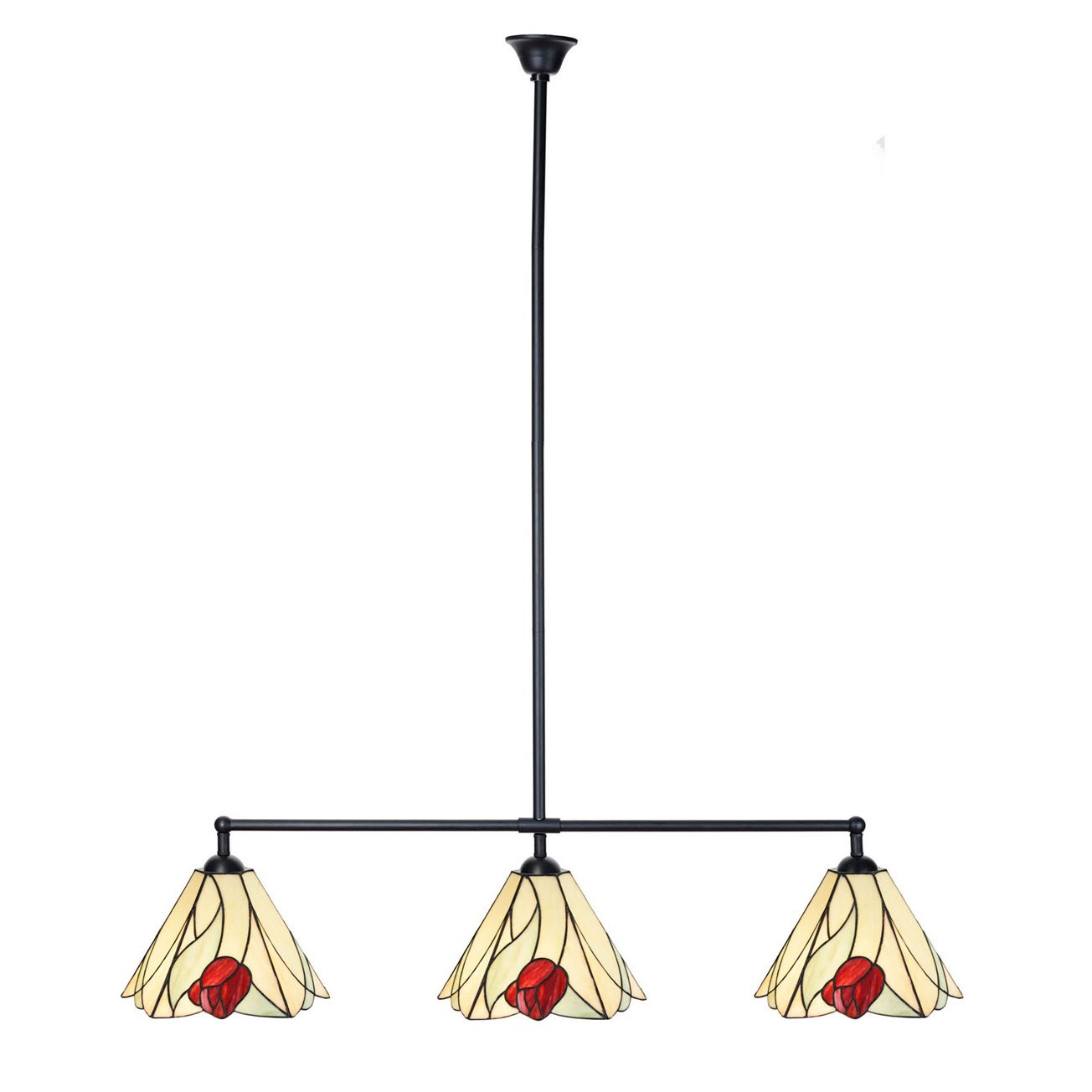 Tiffany T-lamp 3 lichts Tulip