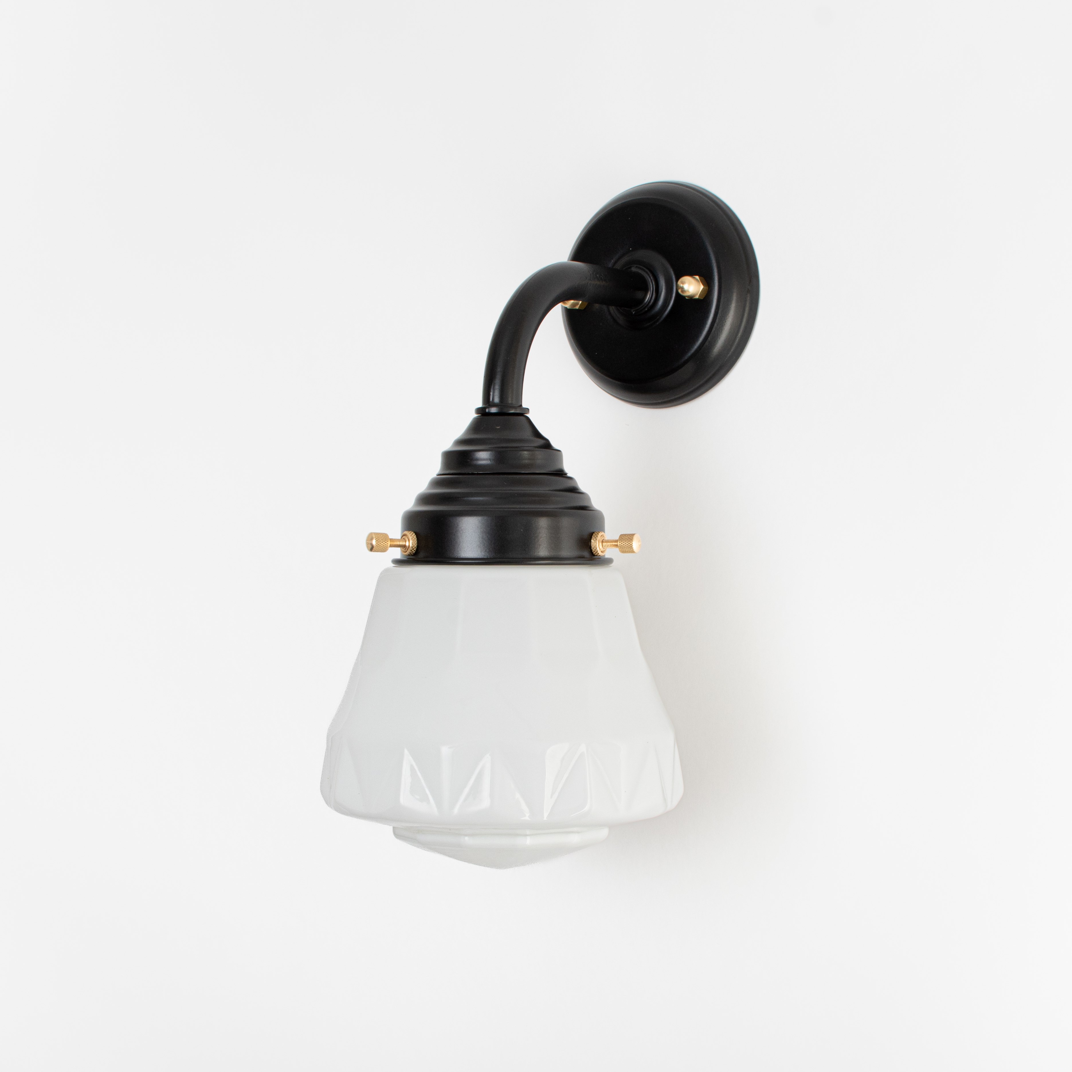 Buitenlamp - Wandlamp Bold Curve Zwart