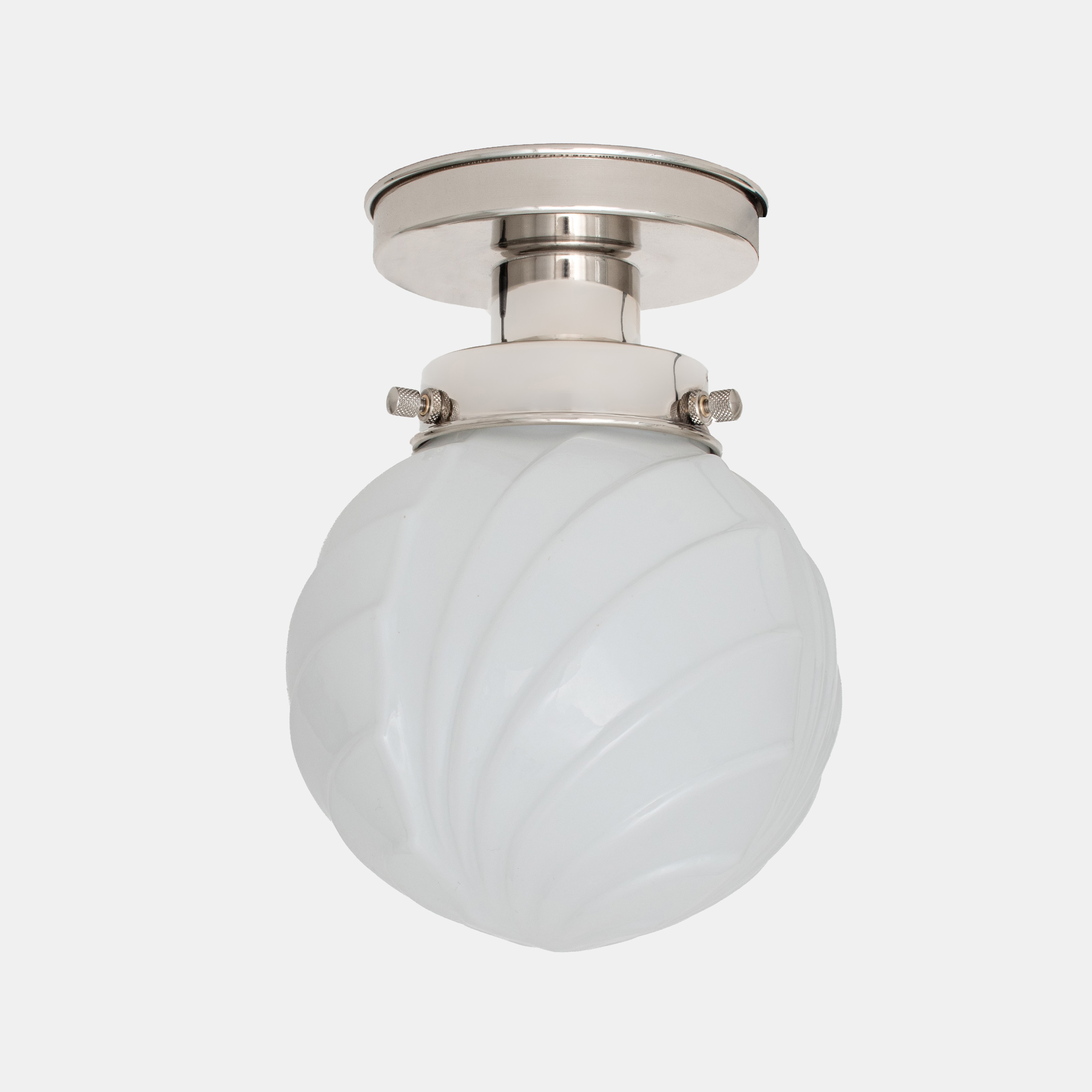 Plafonnière Swingbulb 20's Nikkel
