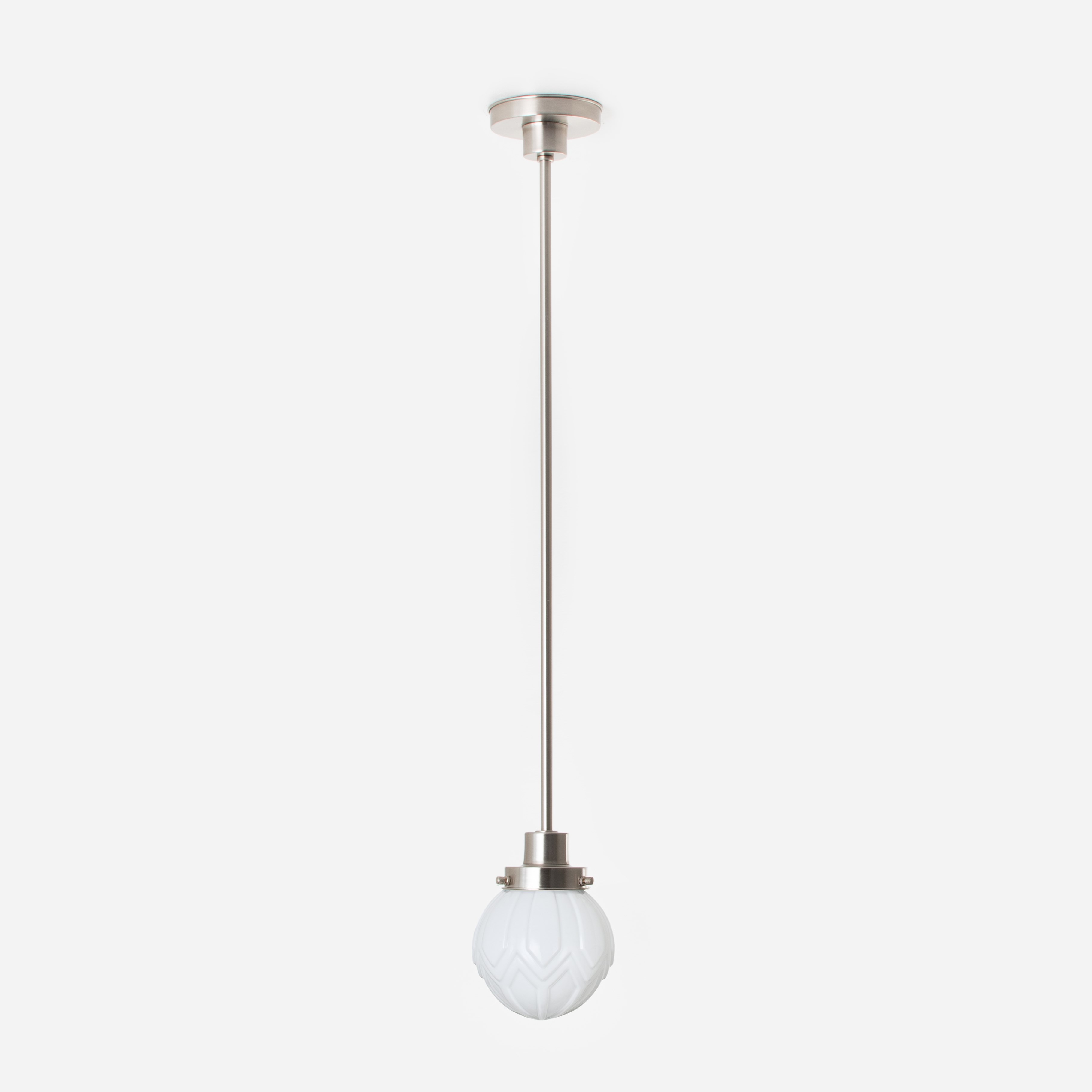 Hanglamp Victory 20's Matnikkel
