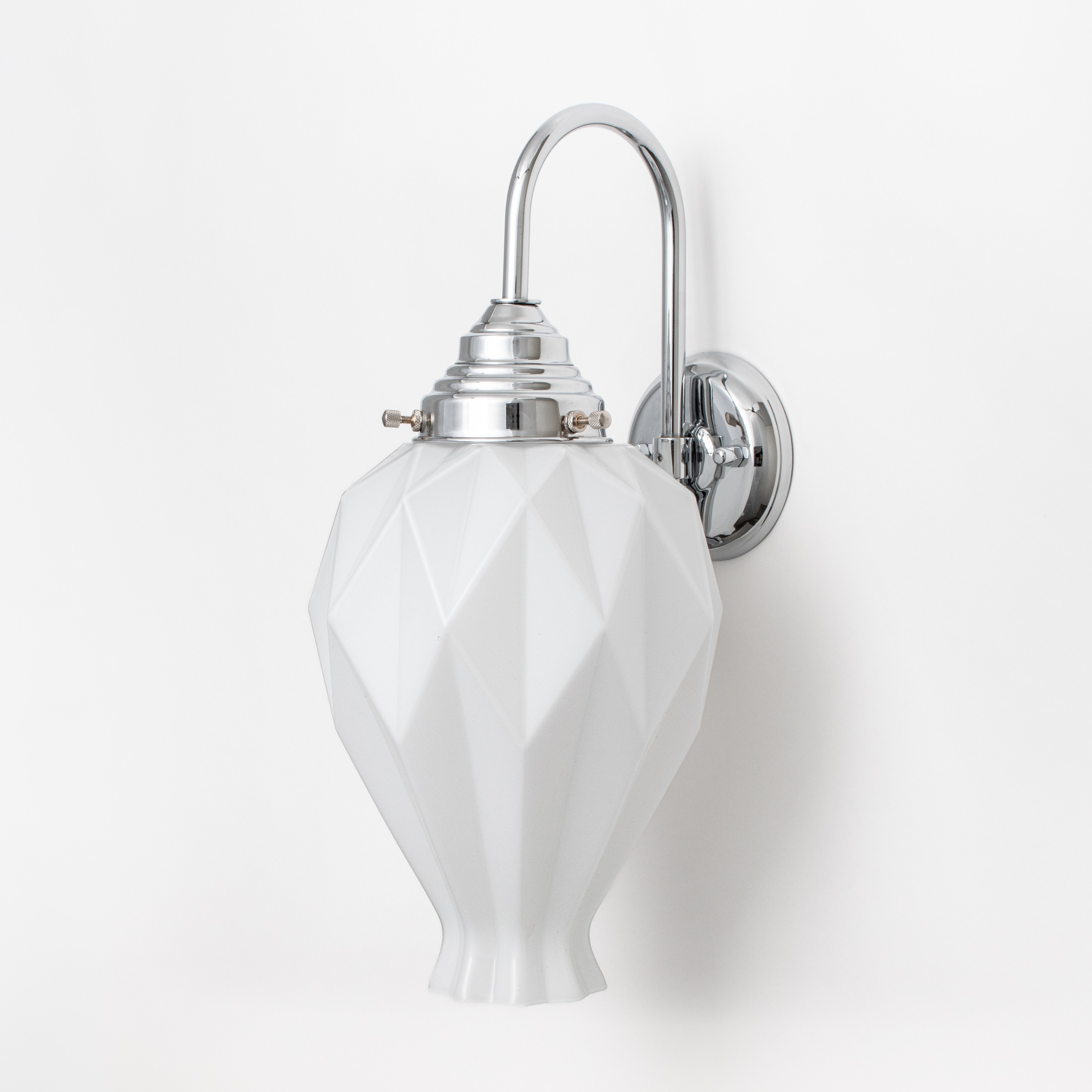 Wandlamp Chicago Meander Chroom
