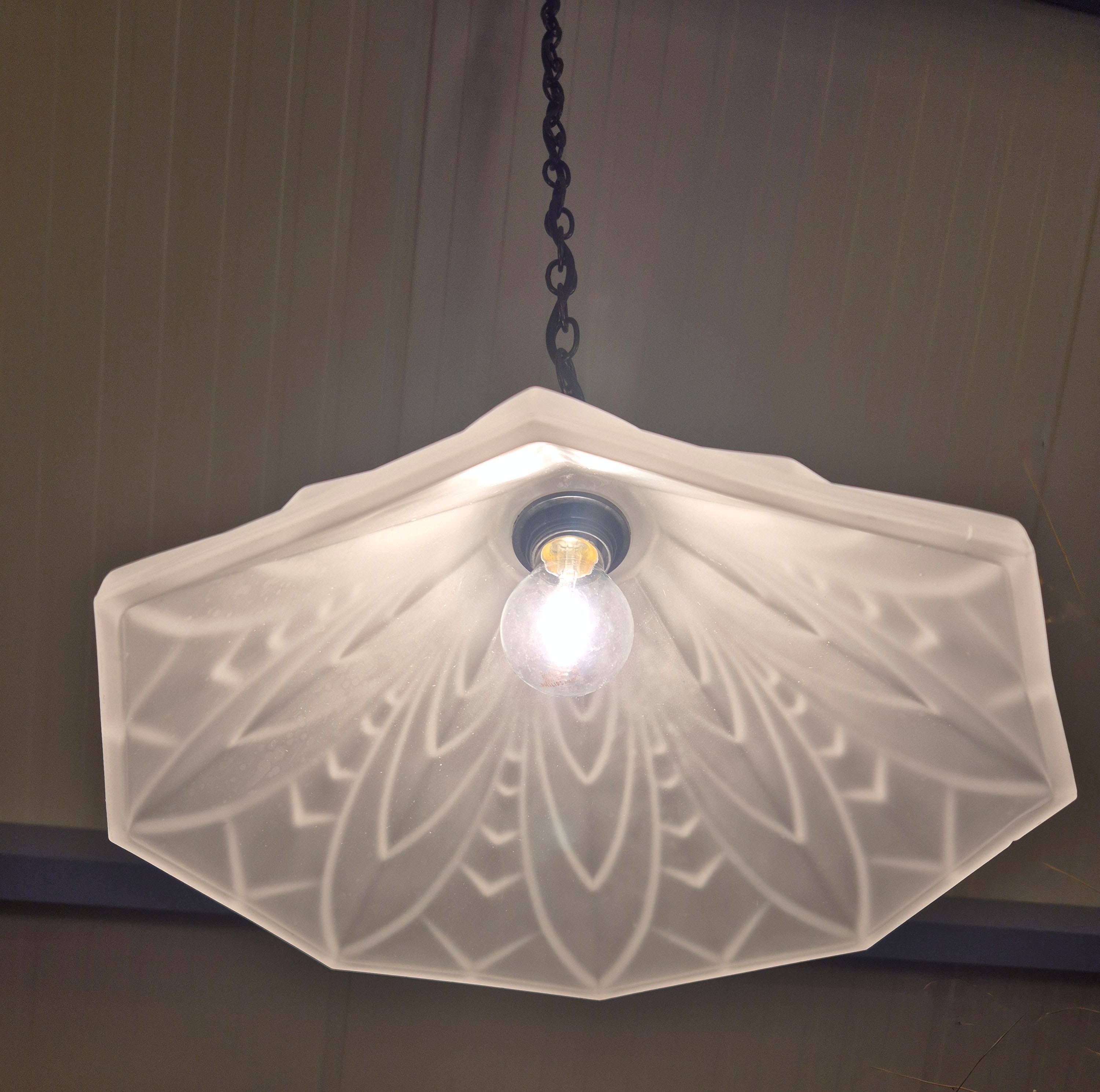 Hanglamp Nouveau Twinkling aan ketting
