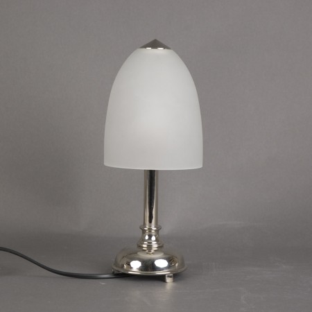 Badkamer Tafellamp Kleine Retro met glaskap Beker Geetst