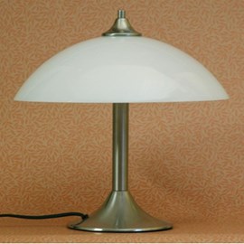 Tafellamp Medium met Glasschaal 33cm