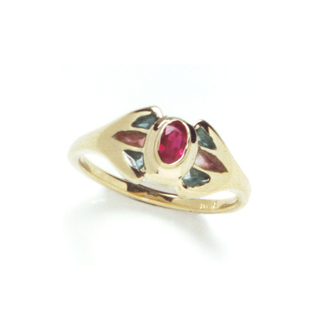 Ring Liane Verguld