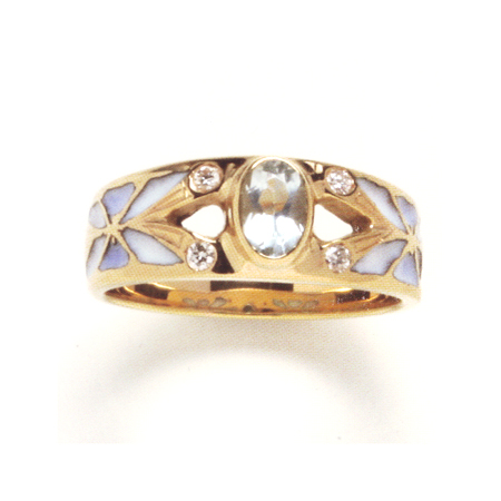 Ring Oriental Verguld
