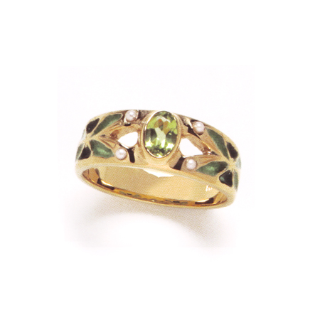 Ring Oriental Verguld