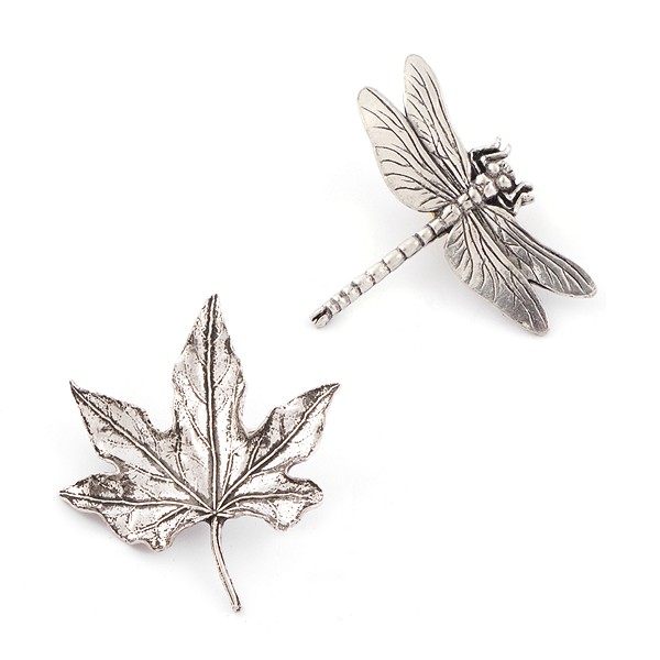 Set Broches/Pinnen Woods