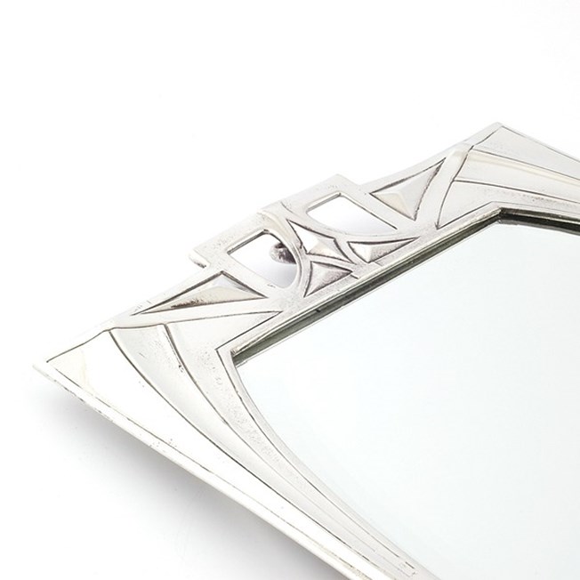 Detail van Art Nouveau spiegel Emmanuel